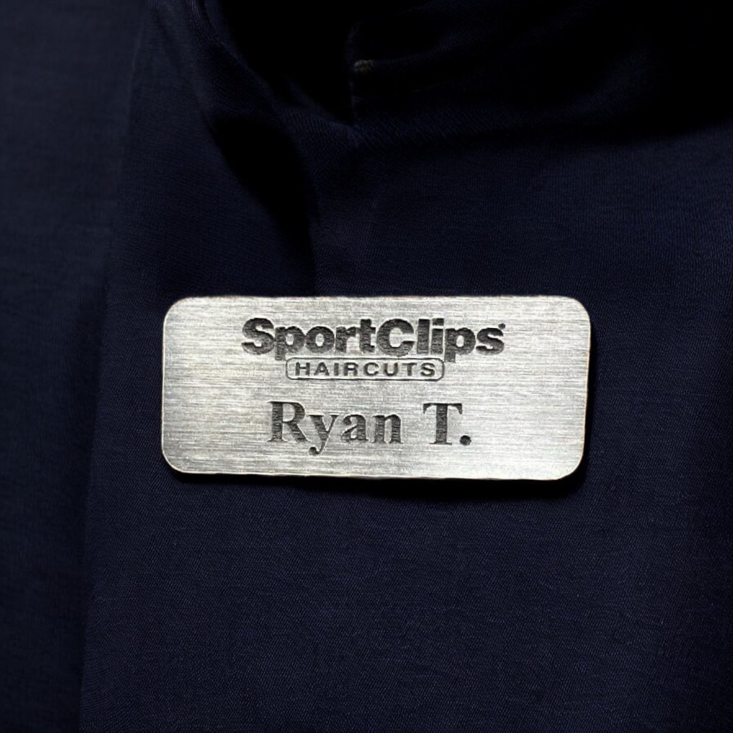 Custom Engraved Name Tags – Professional Acrylic Badges with Magnetic Backing