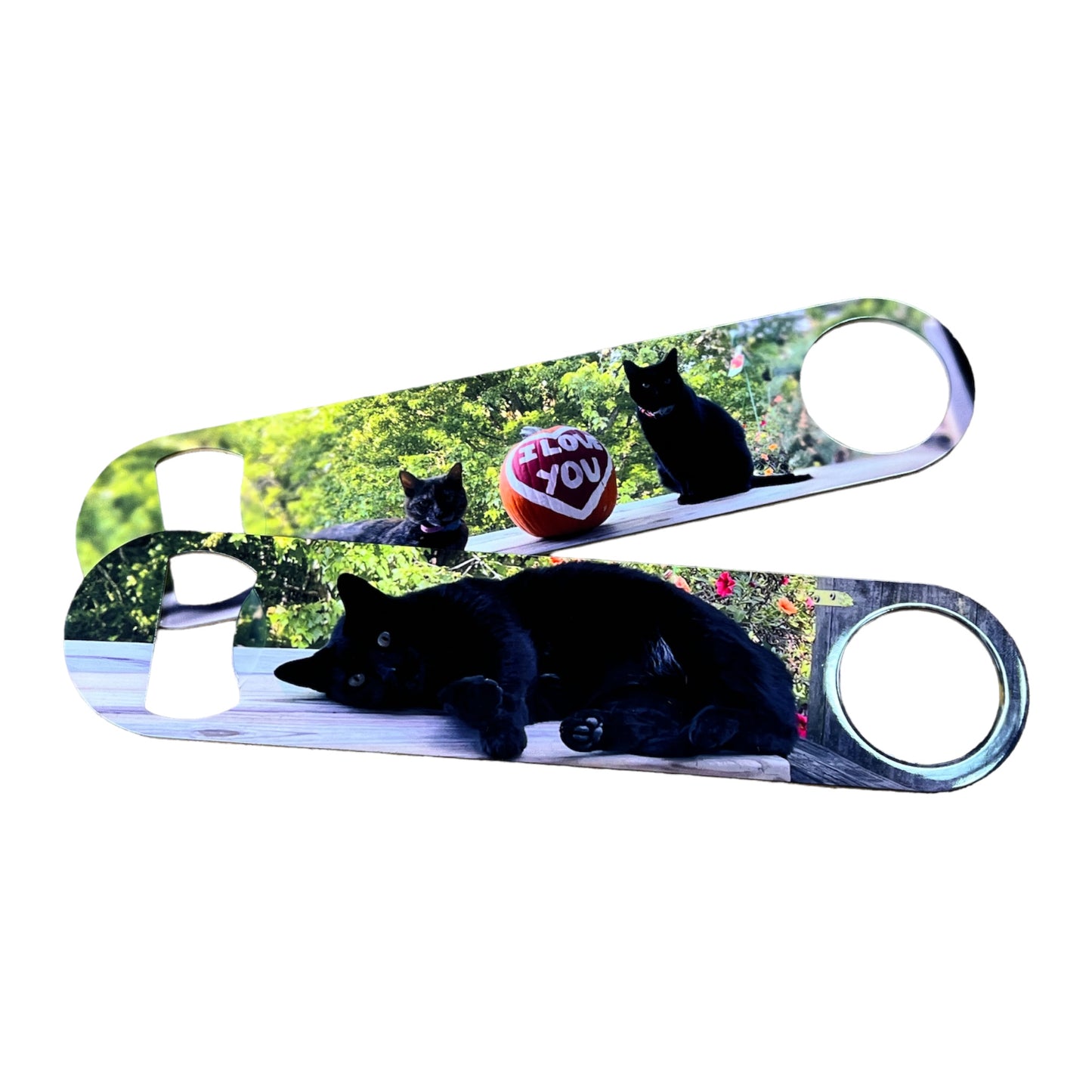 Personalized Dog Photo Bar Key Bottle Opener - Customized Design for Pet Owners