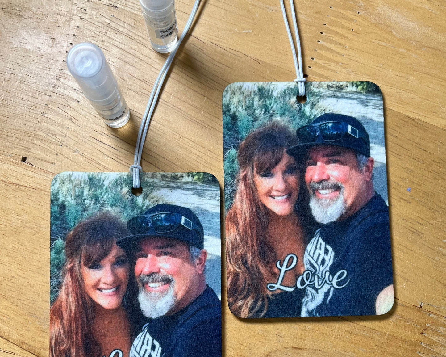 Scented Air Freshener with Picture - Add Your Photo