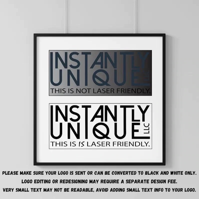 Custom Laser Engraved Logo Hangers