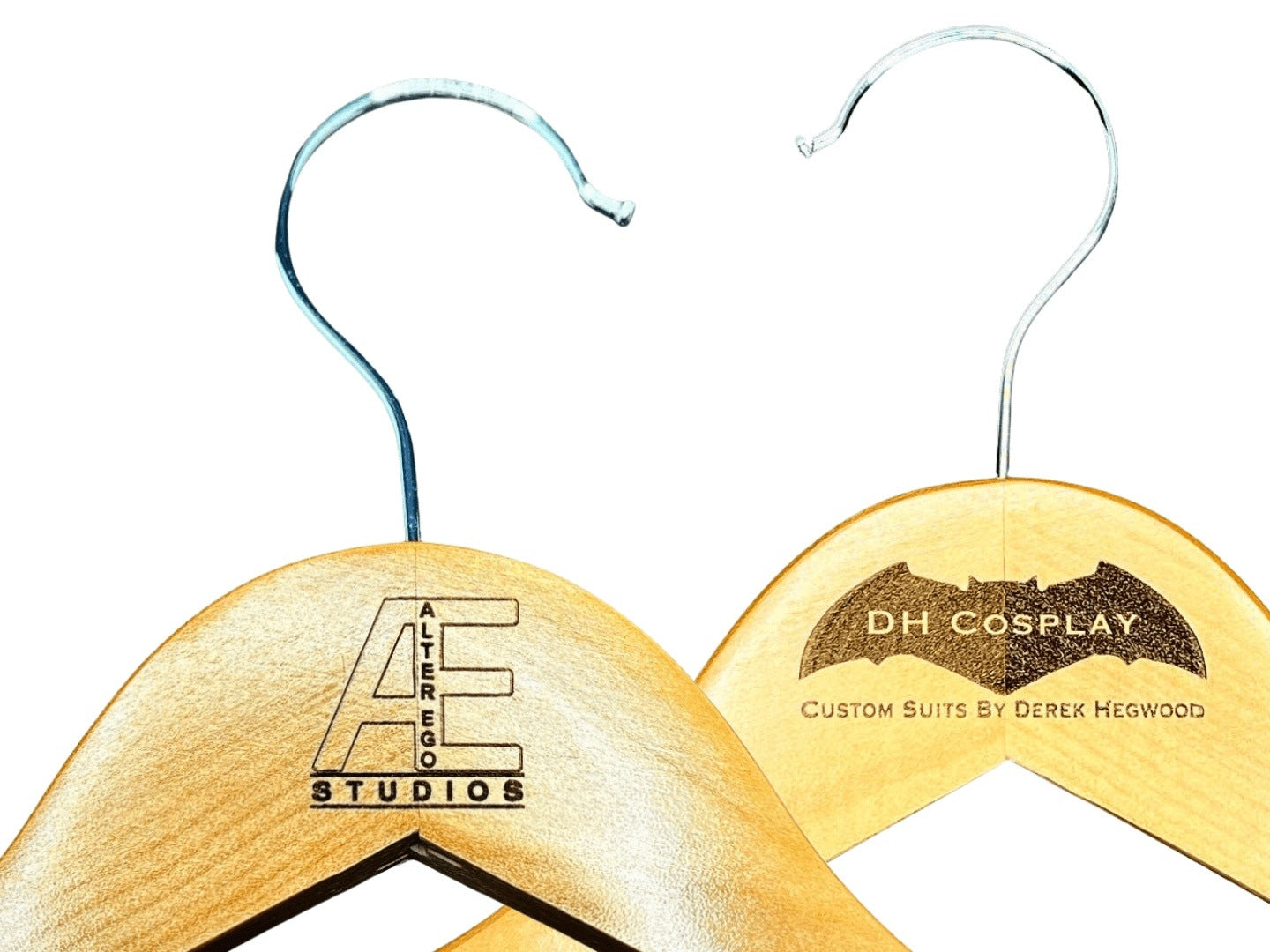Custom Laser Engraved Logo Hangers