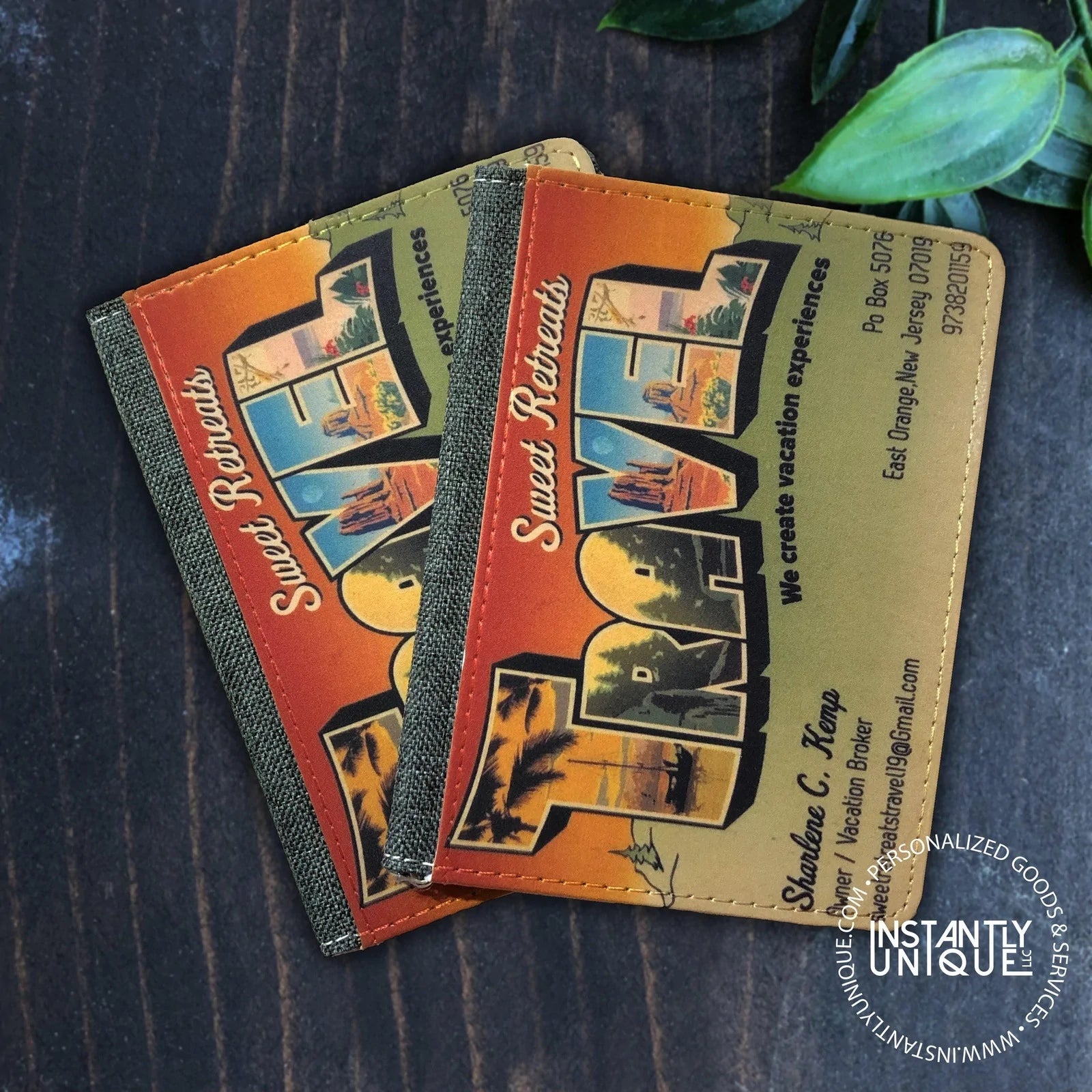 Custom Passport Cover - Add your photos Passport Holder