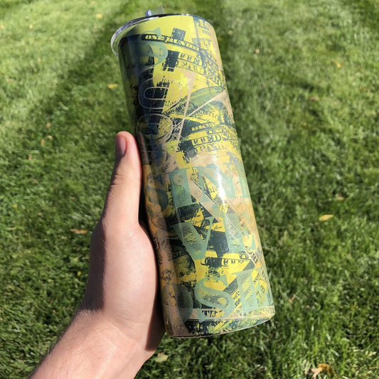Money Business IMPERFECT 20 oz Skinny Tumbler