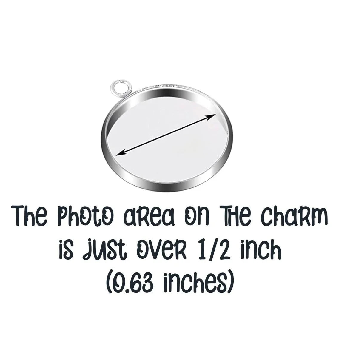 Memorial Angel Wing Charm Adjustable Silver Bracelet with Your Photo Charm