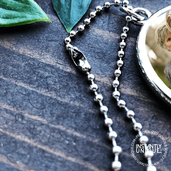 Your Wings Were Ready Quote - Custom Angel Wing Pendant with Your Photo