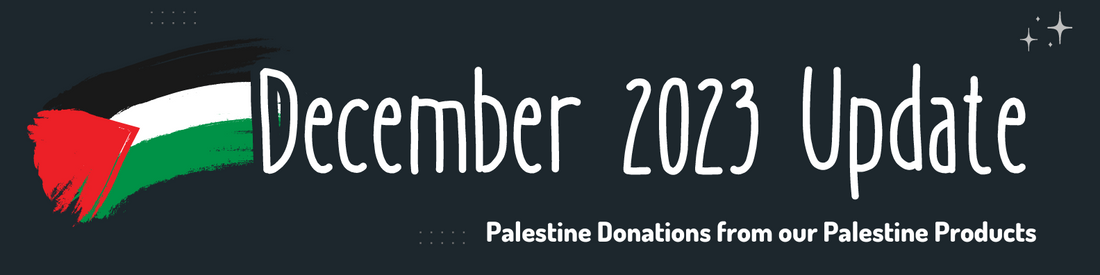 December 2023: A Month of Giving Back to Palestine and Congo