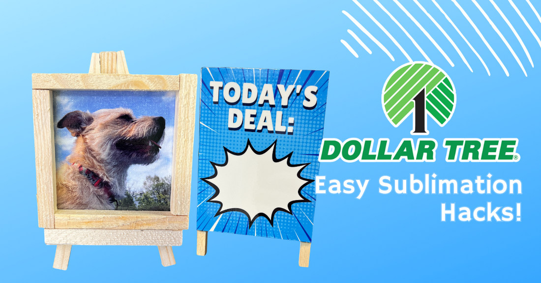 3 Easy Dollar Tree Sublimation Hacks for Beginners