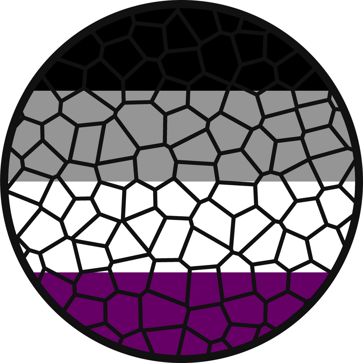 Stained Glass Effect LGBT Pride Flag Ornament – Real Glass Pride Christmas Ornament