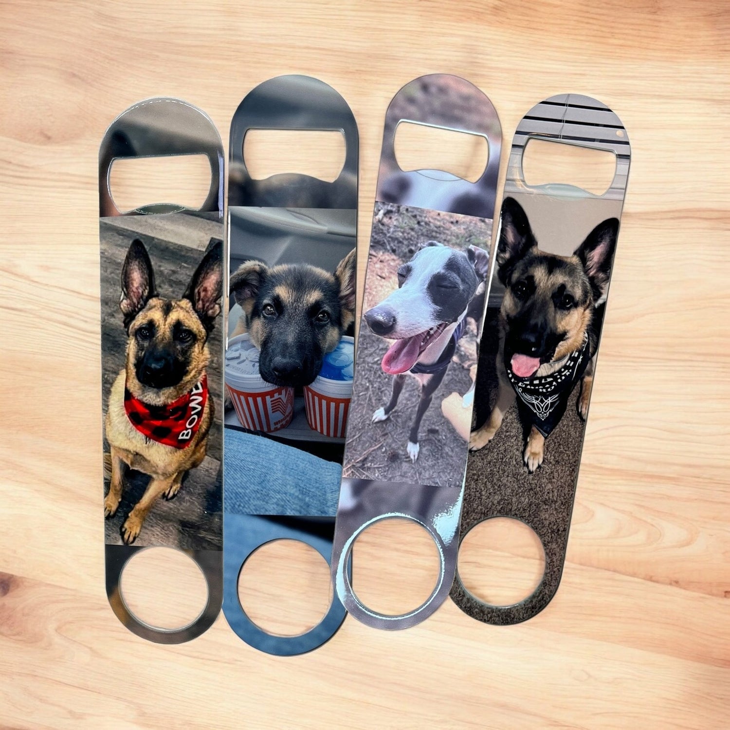 Custom Bar Key Bottle Opener - Full Color With Your Personalized Photos