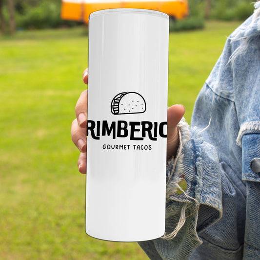 Custom Business Logo 20oz Skinny Tumbler - Bulk Discounts!