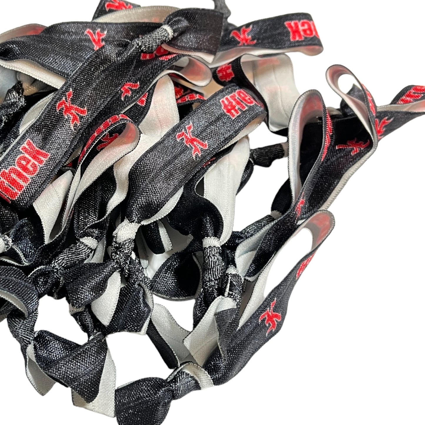 Custom Hair Tie Bracelets - Add your logo and information - Bulk Discounts!