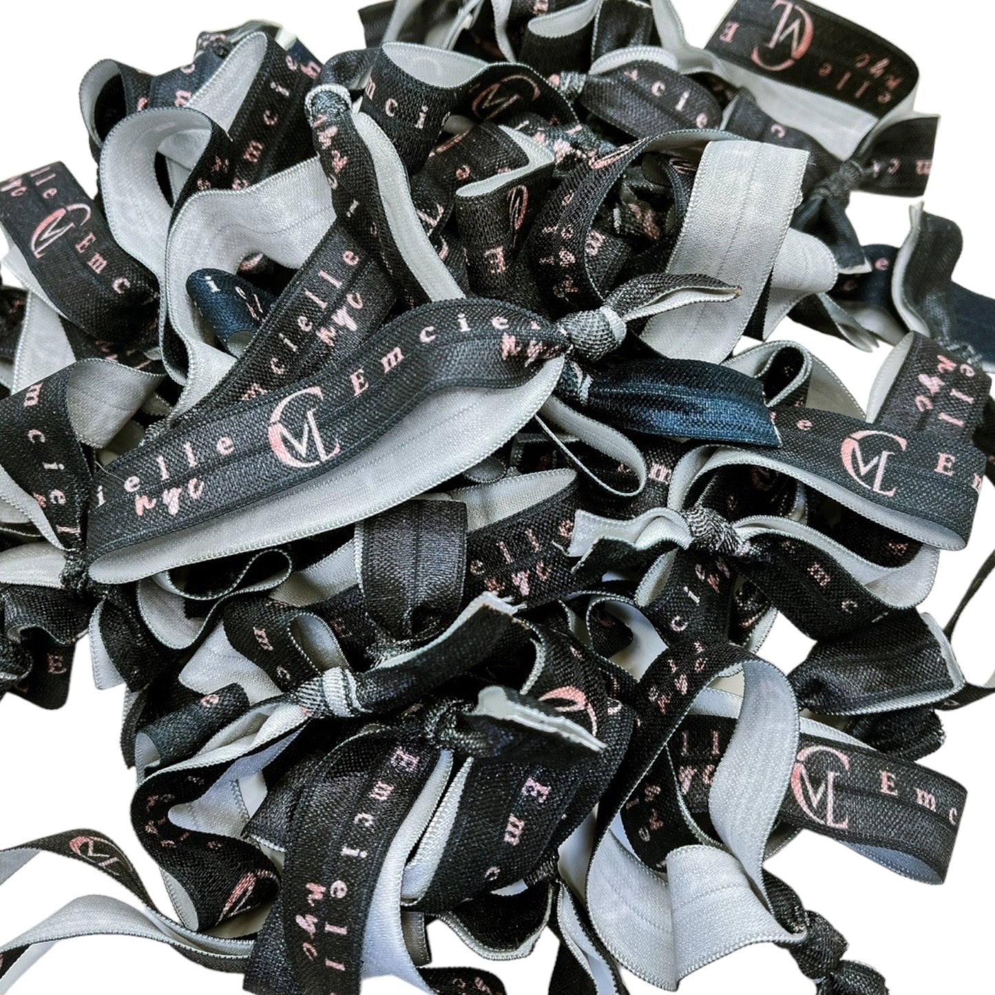 Custom Hair Tie Bracelets - Add your logo and information - Bulk Discounts!