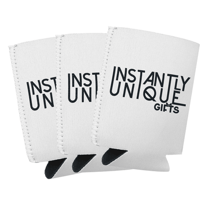 Custom Logo Can Cooler Sleeves for Businesses, Events & Promotions – Full Color Personalized Can Coolers