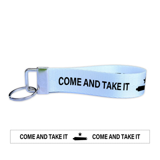 Gonzales Come and Take it Flag Nylon Keychain Key Fob