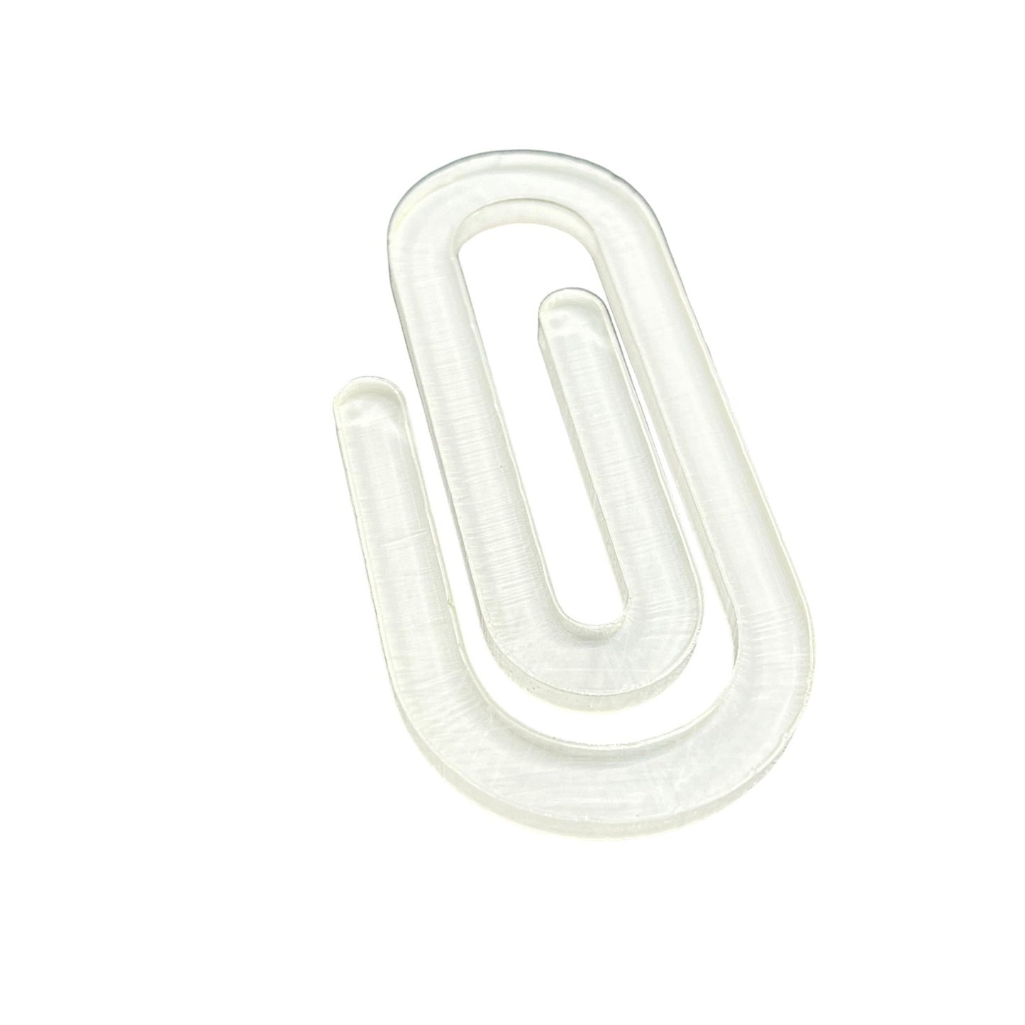 Jumbo Sublimation Acrylic Paper Clip Blank