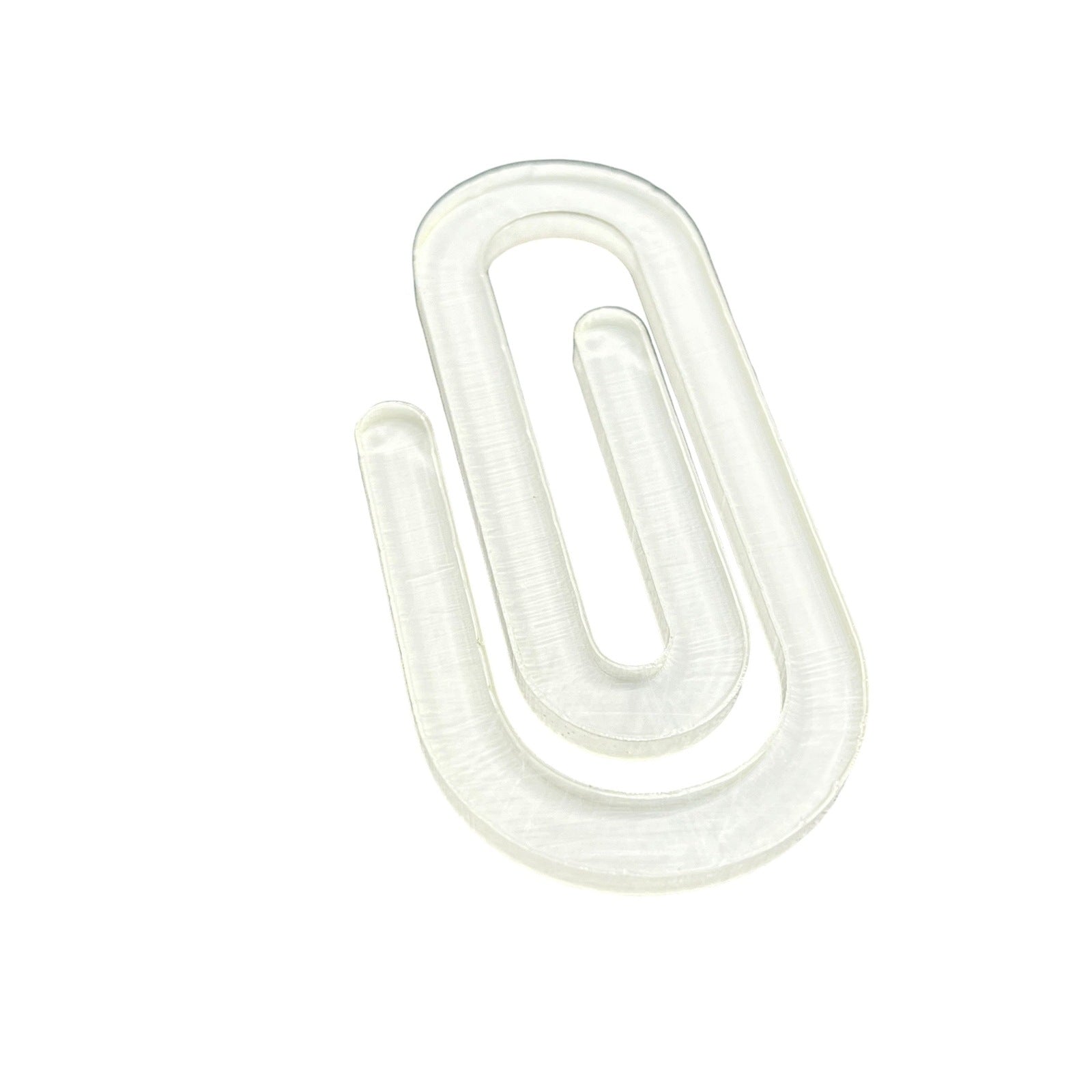 Jumbo Sublimation Acrylic Paper Clip Blank
