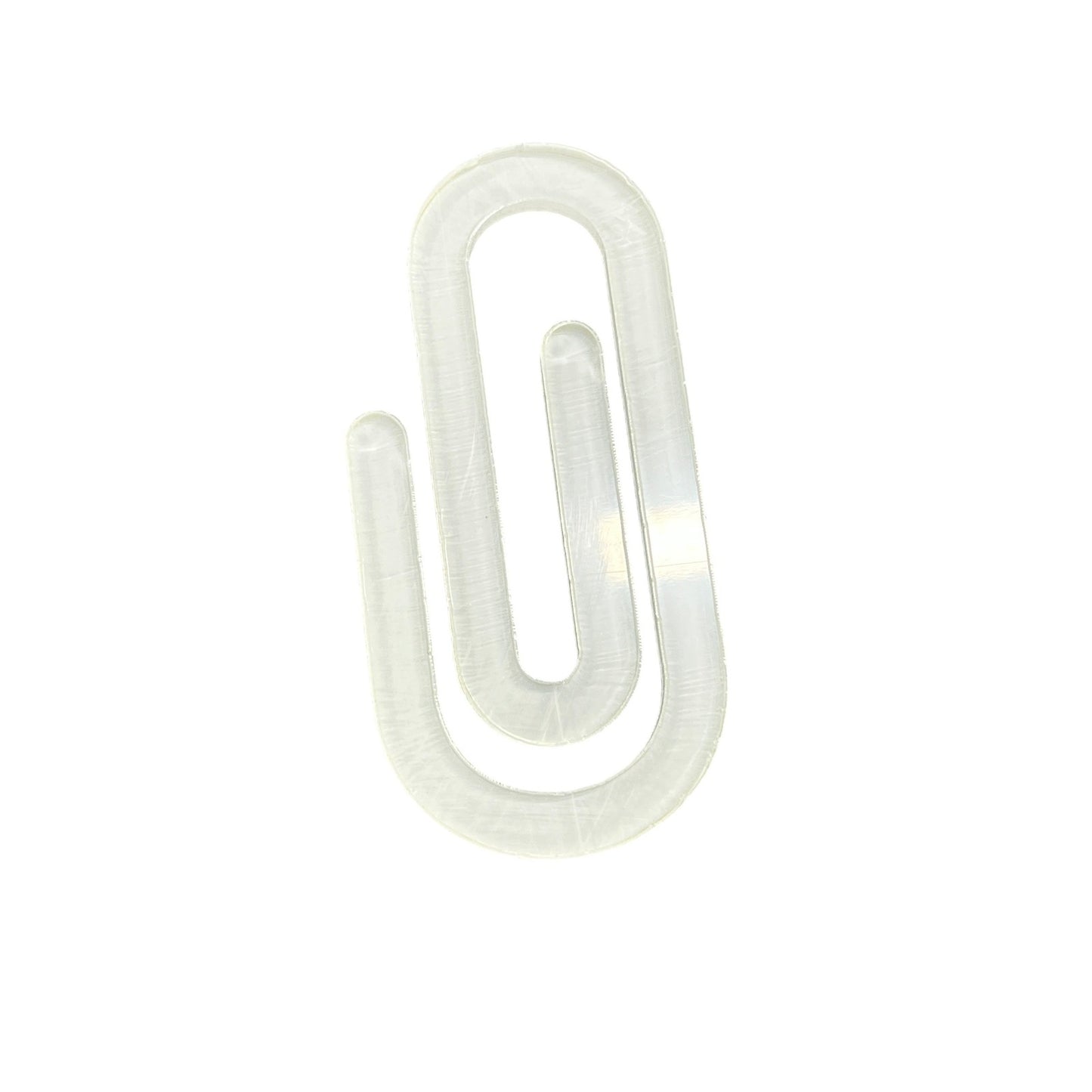 Jumbo Sublimation Acrylic Paper Clip Blank