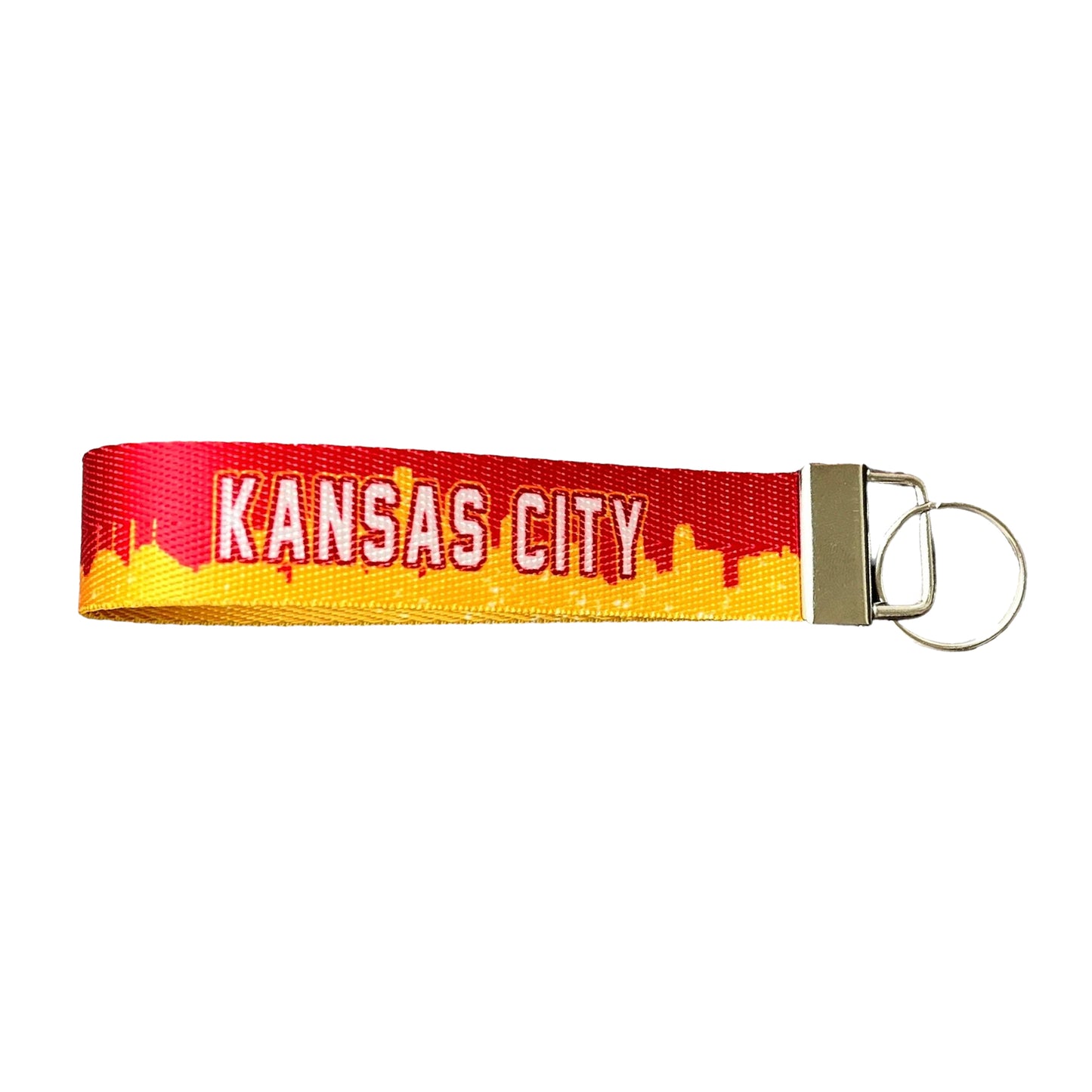 Kansas City Collection Nylon Key Fob Wristlet Keychain