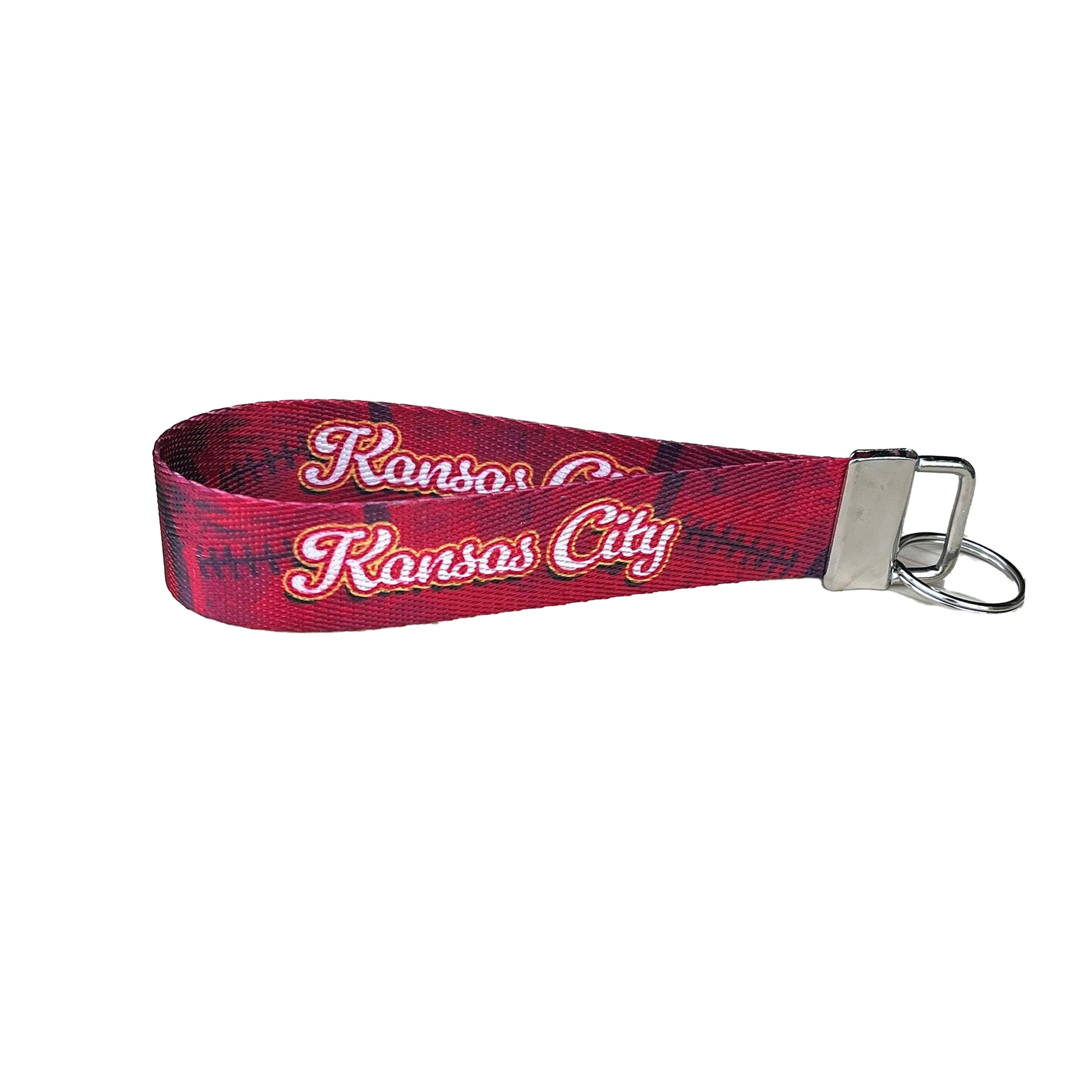 Kansas City Collection Nylon Key Fob Wristlet Keychain