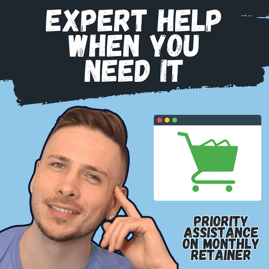 Monthly Shopify Support Retainer | Expert Support & Customization