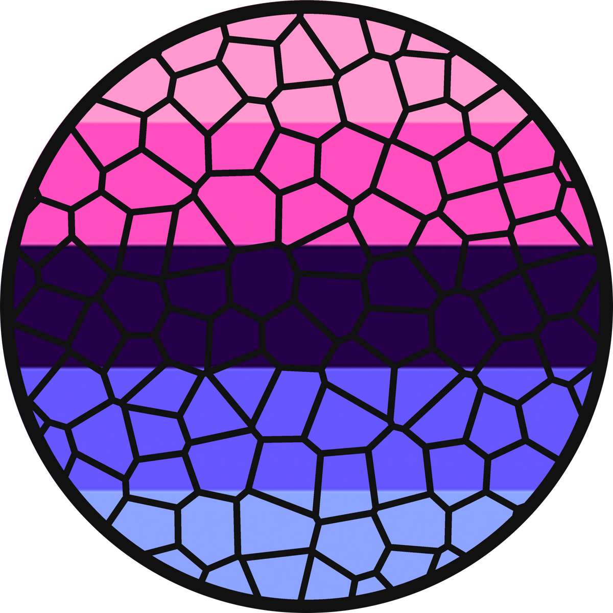 Stained Glass Effect LGBT Pride Flag Ornament – Real Glass Pride Christmas Ornament