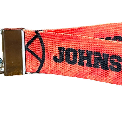 Personalized Basketball Jersey Name and Number Nylon Key Fob - Custom Wristlet Keychain
