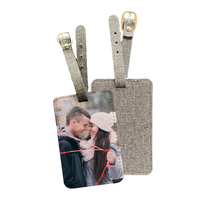 Personalized Photo Passport Holder and Luggage Tag Bundle - SPECIAL BUNDLE OFFER!