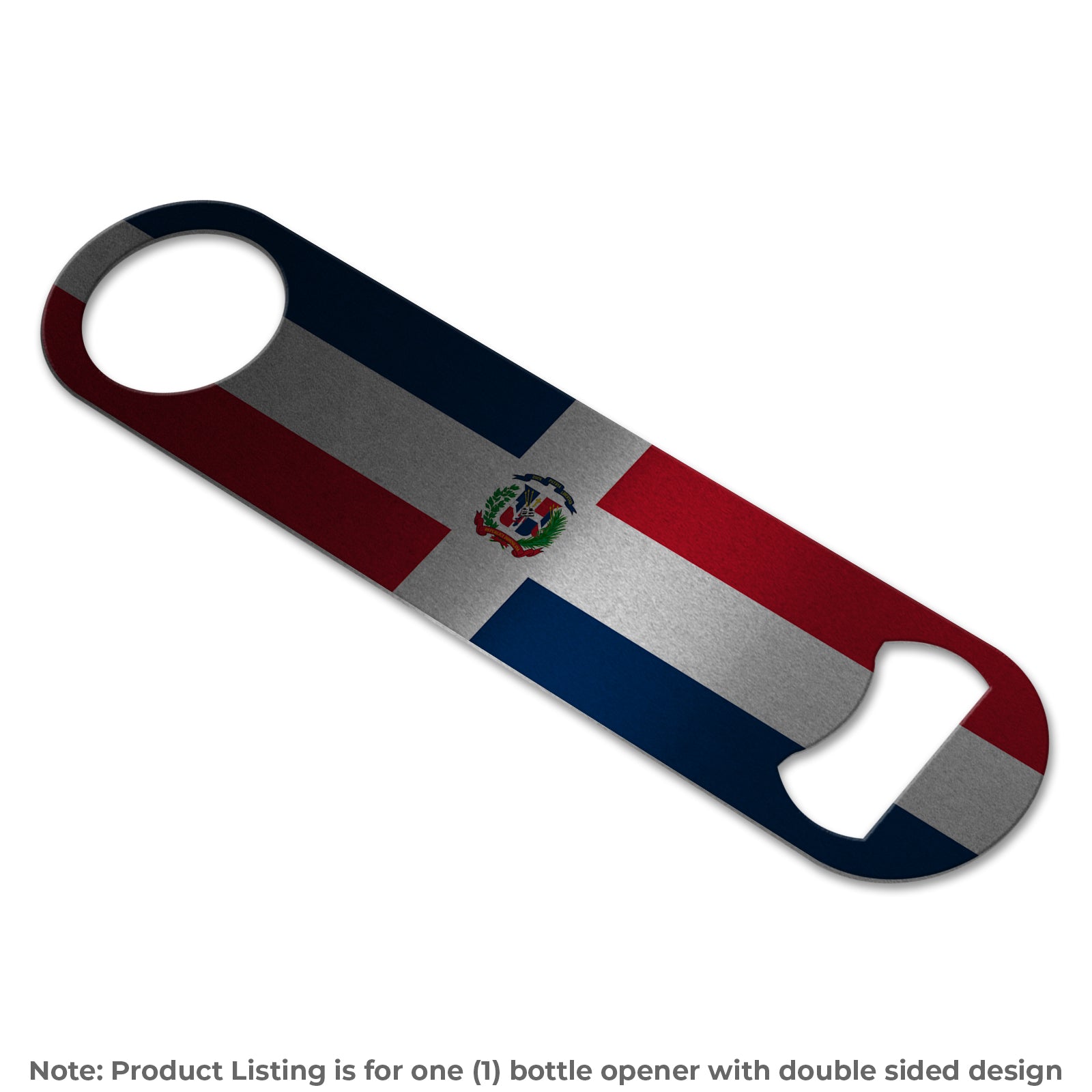 Pick Your World Flag Stainless Steel Long Bottle Opener - Personalized with Your Name