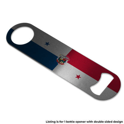 Pick Your World Flag Stainless Steel Long Bottle Opener - Personalized with Your Name