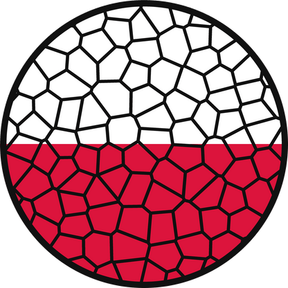 Stained Glass Effect Flag Ornament – Real Glass World Flag Christmas Ornament