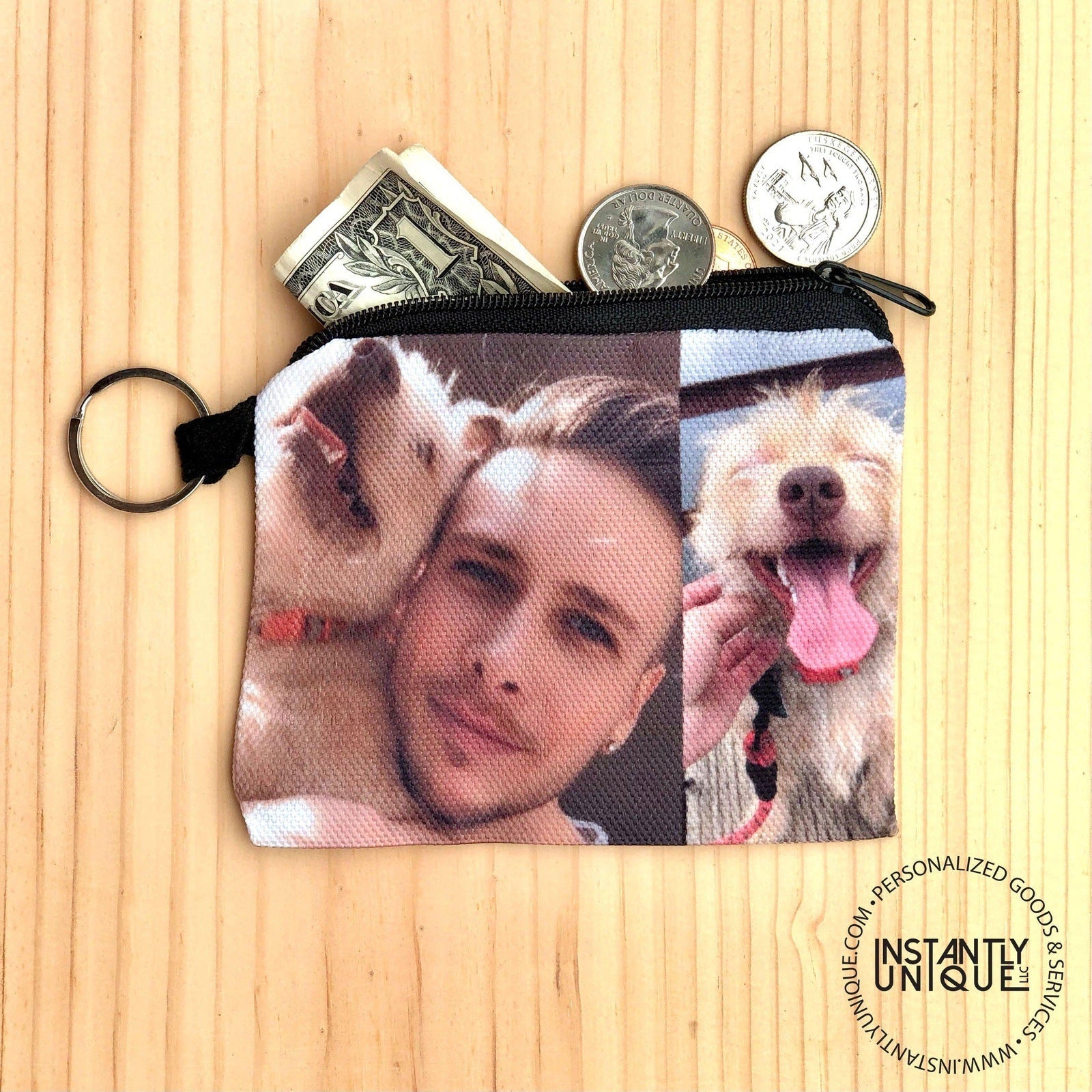 Custom Coin Purse with Pictures - Add your own photos