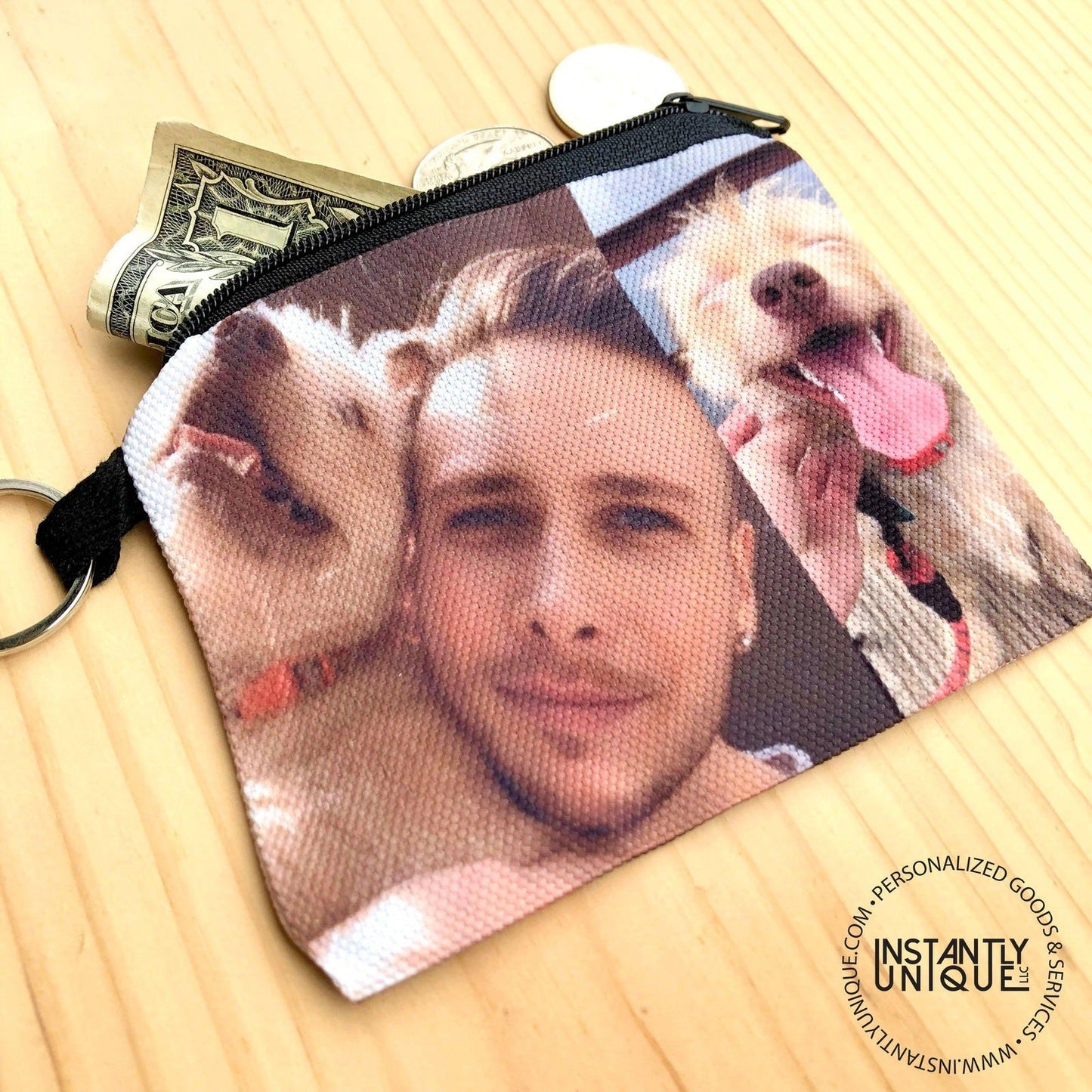 Custom Coin Purse with Pictures - Add your own photos