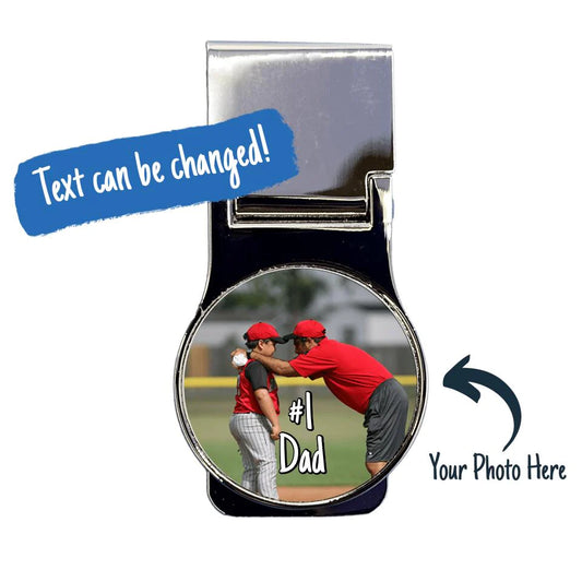 Custom Money Clip with Photo and Text - Add your own photo and text