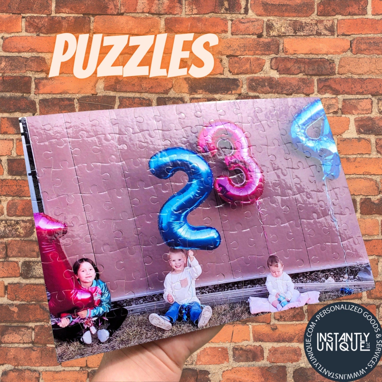 Custom Puzzle with Picture - Rectangle - Add Your Photo