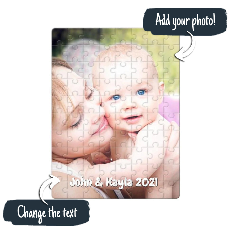 Custom Puzzle with Picture - Rectangle - Add Your Photo