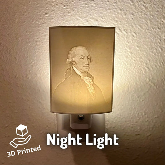 George Washington, c. 1796 - Edward Savage - 3D Printed Night Light