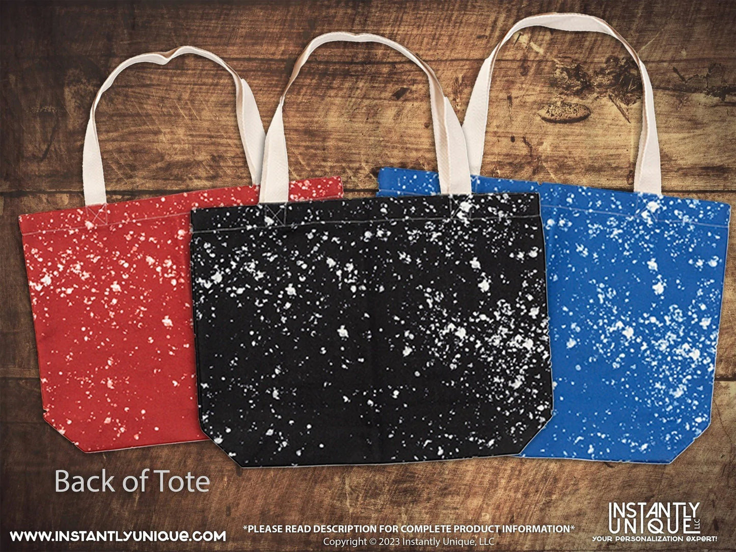Teacher Mom Tote Bag - Add Your Name - Bleach Design Tote Bag